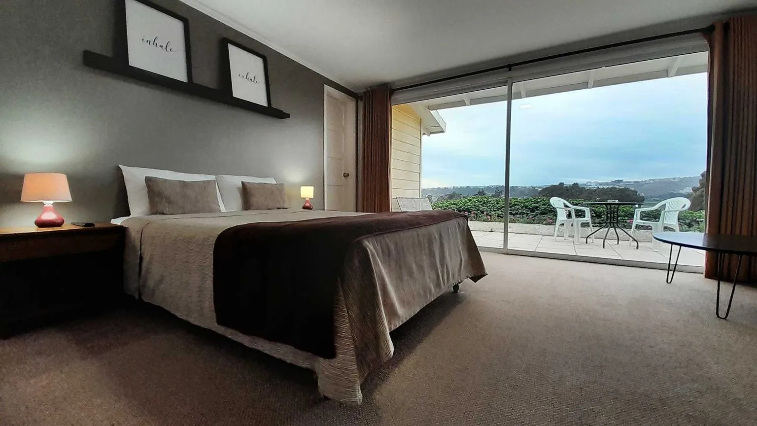 Habitación doble con terraza en Hotel Rocas